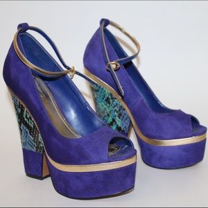 💜Purple wedges!💜